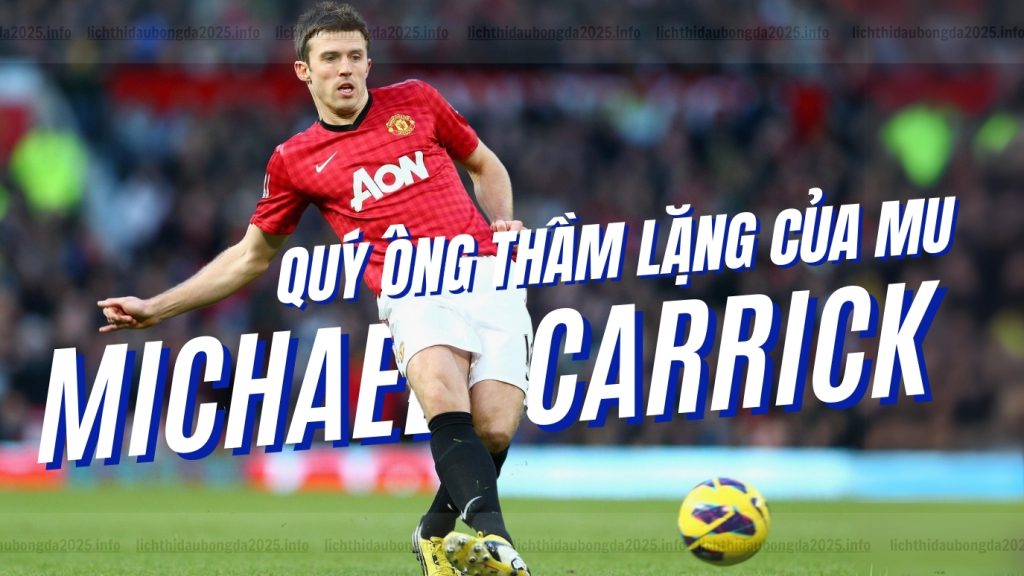 Michael Carrick thi đấu tại MU